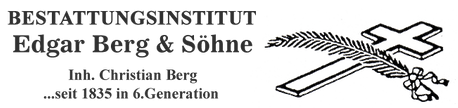 Logo Bestattungsinstitut Edgar Berg & Söhne in Klütz